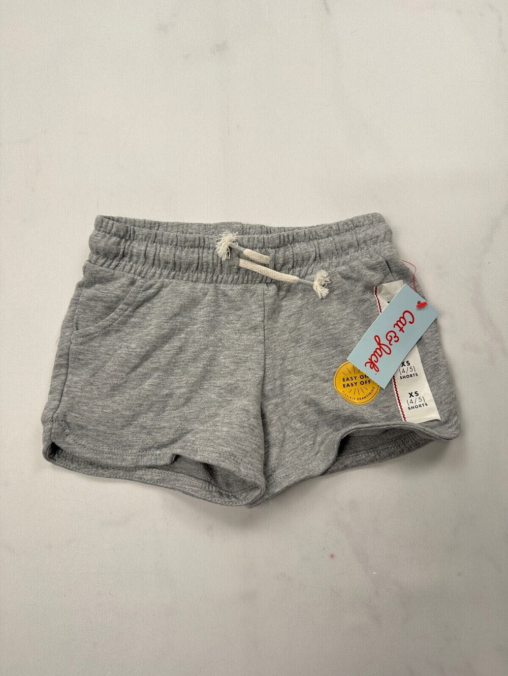 Cat & Jack Shorts Athletic Shorts Gray Modern Classic Style - Girls XS